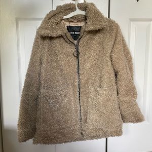 Steve madden shaggy fur coat